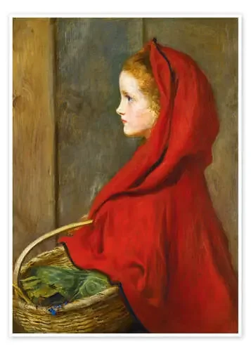 Red Riding Hood de Sir John Everett Millais Master Collection