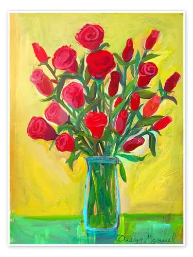 Red roses III de Diego Manuel Rodriguez
