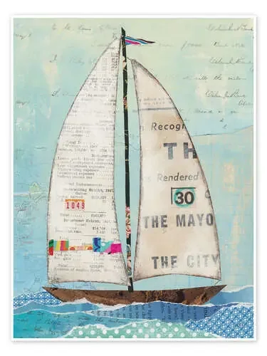 Regata III de Courtney Prahl Wild Apple Graphics
