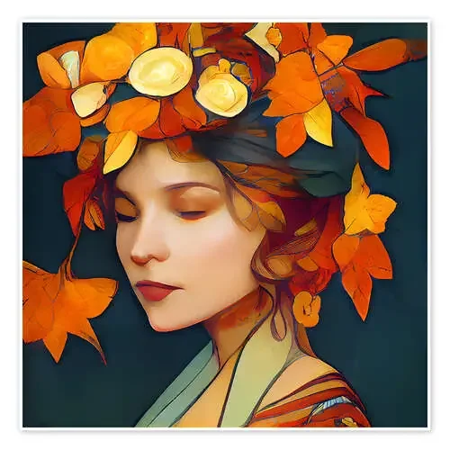 Reine de las hojas de otoño de Niphion
