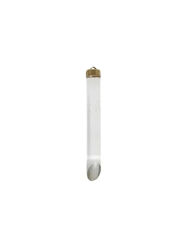 Repuesto Barra Cristal Maciza Corte Flauta Transparente