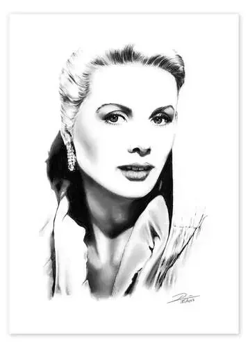 Retrato de Grace Kelly de Dirk Richter