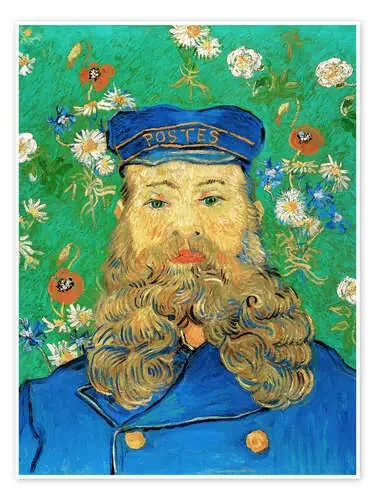 Retrato de Joseph Roulin II de Vincent van Gogh Master Collection