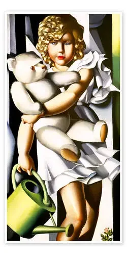 Retrato de la señorita Poum Rachou de Tamara de Lempicka