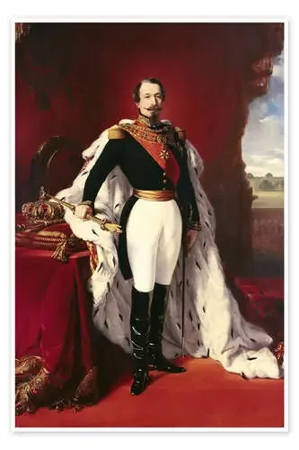 Retrato de Napoleón III de Franz Xaver Winterhalter Bridgeman Images