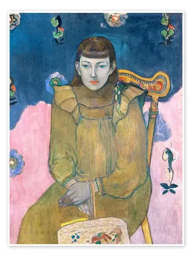 Retrato de una mujer joven de Paul Gauguin ARTOTHEK