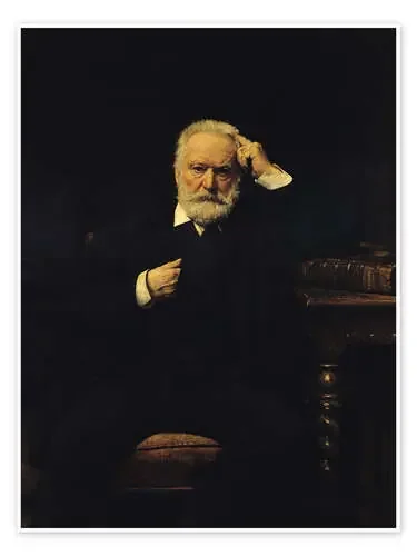 Retrato de Victor Hugo de Leon Joseph Florentin Bonnat Bridgeman Images