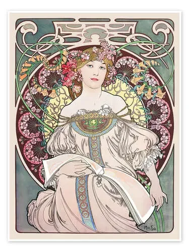 Reverie de Alfons Mucha Master Collection