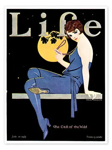 Revista Life, 14 de julio de 1927 de Clarence Coles Phillips Master Collection