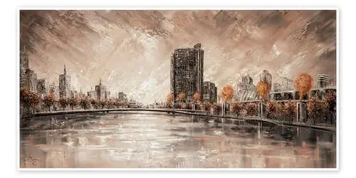 Río Yarra, Melbourne Vibes de Isabella Karolewicz