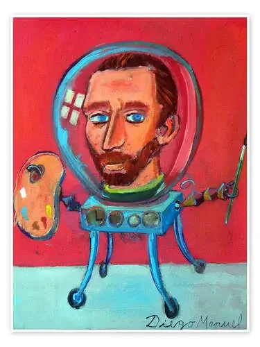 robot de Vincent van Gogh de Diego Manuel Rodriguez