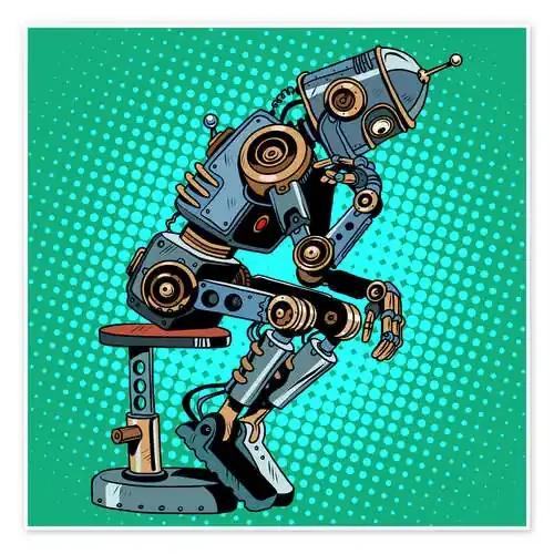 Robot melancólico Editors Choice