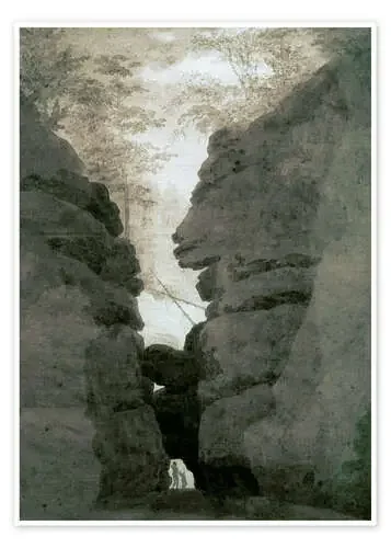 Rock gate Uttenwalder Grund de Caspar David Friedrich akg-images