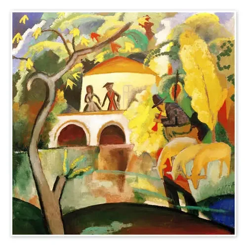 Rococó de August Macke akg-images