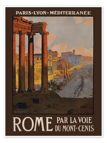 Roma (francés) de Vintage Travel Collection