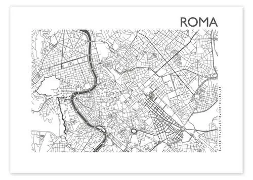 Roma – Mapa de la ciudad de 44spaces