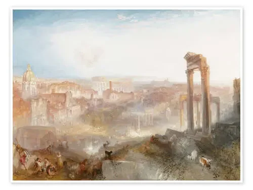 Roma moderna de Joseph Mallord William Turner Master Collection