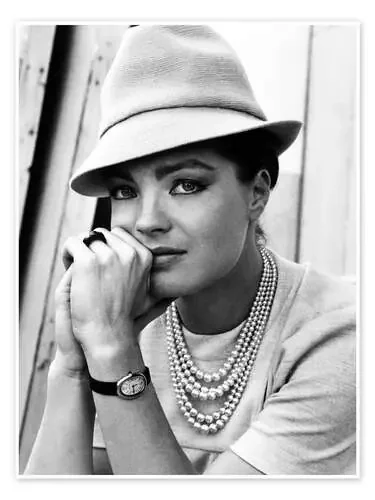 Romy Schneider with Hat I Everett Collection
