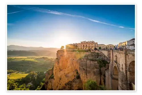 Ronda at the sunset de Chiara Salvadori