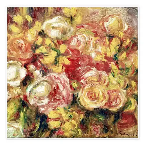 Rosas I de Pierre-Auguste Renoir Bridgeman Images