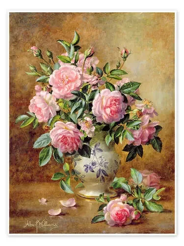 Rosas rosas de Albert Williams Bridgeman Images
