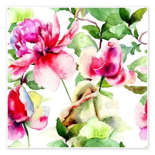 Roses Watercolor Editors Choice