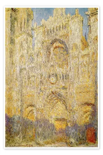 Rouen Cathedral, at noon de Claude Monet ARTOTHEK