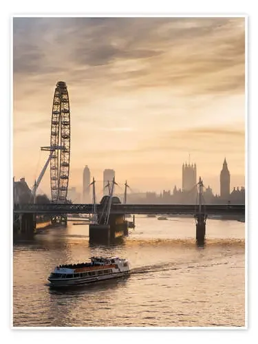 Rueda del Milenio con Big Ben de Charles Bowman Design Pics