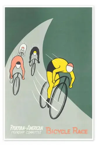 Ryukyuan-American Bicycle Race de Vintage Advertising Collection Master Collection