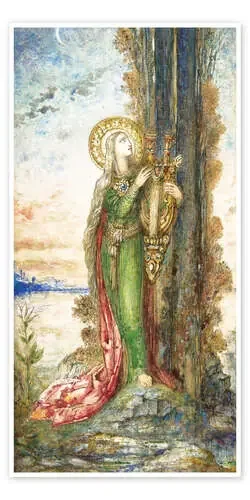 Saint Cecilia de Gustave Moreau Master Collection