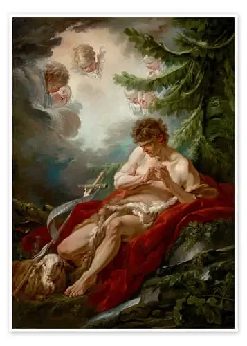 Saint John the Baptist de François Boucher Bridgeman Images