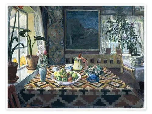 Sala de estar en Sandalstrand de Nikolai Astrup ARTOTHEK