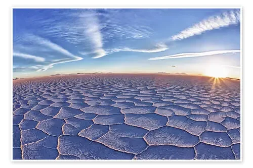 Salar De Uyuni at sunset, Bolivia de Roberto Sysa Moiola