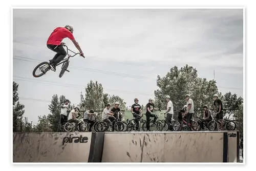 Salto en BMX, deporte extremo de Alejandro Moreno de Carlos