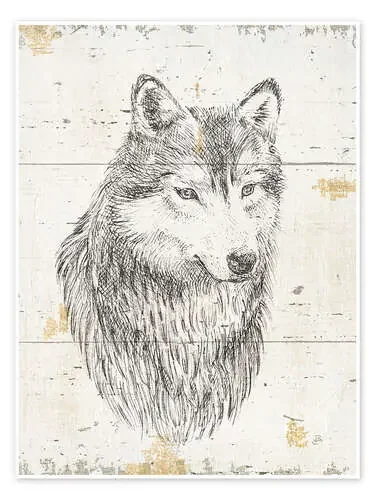 Salvaje y hermosa III de Daphne Brissonnet Wild Apple Graphics