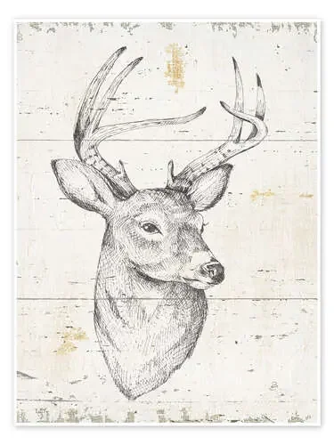 Salvaje y hermoso I de Daphne Brissonnet Wild Apple Graphics