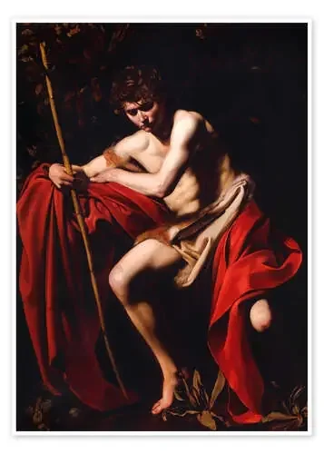 San Juan Bautista de Michelangelo Merisi (Caravaggio) Master Collection