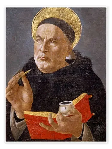 Santo Tomás de Aquino de Sandro Botticelli akg-images