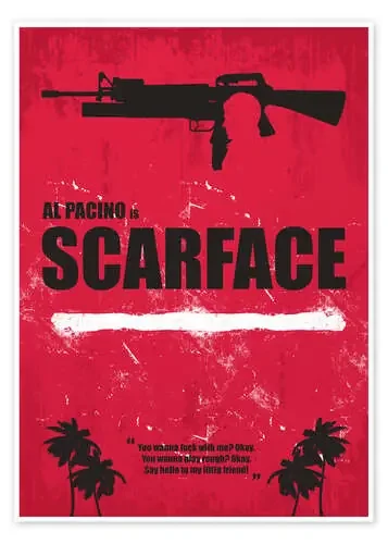 Scarface – Minimal Alternative Movie Fanart de HDMI2K