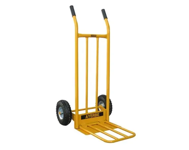 Sconto Ayerbe 580840 – carretilla ay-350-cn, ruedas neumáticas, carga 350 kg | Brico Depôt