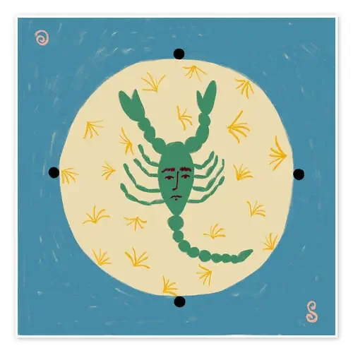 Scorpion With A Human Face de Sandra Poliakov 1x