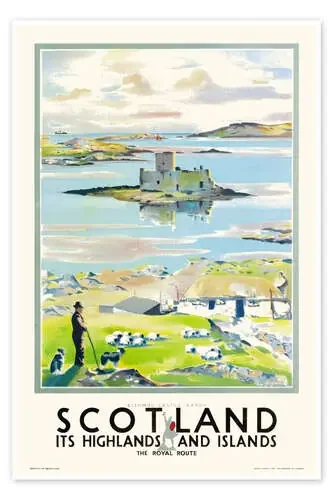 Scotland, it‘s Highlands and Islands de Scottish School Bridgeman Images