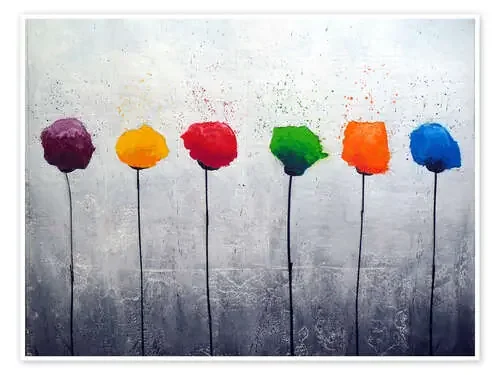 Seis flores de Yannick Leniger