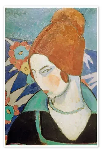 Self-Portrait de Jeanne Hebuterne akg-images