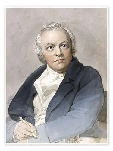 Self-Portrait de William Blake Master Collection