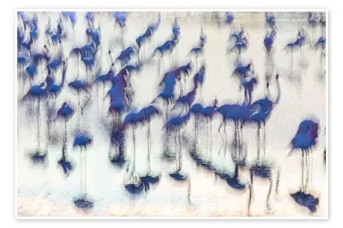 Sensory Impressions – Blue Flamingo de Martine Benezech 1x