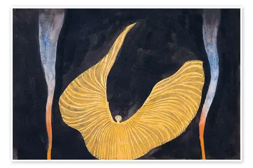 Serpentine Dancer – Diseño para Lois Fuller de Koloman Moser Master Collection