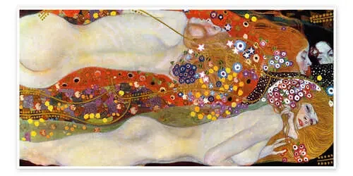 Serpientes de agua II de Gustav Klimt Master Collection