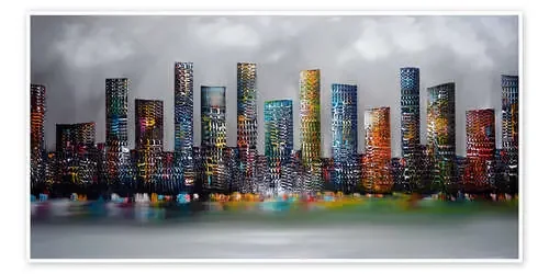 Skyline City de Theheartofart Gena