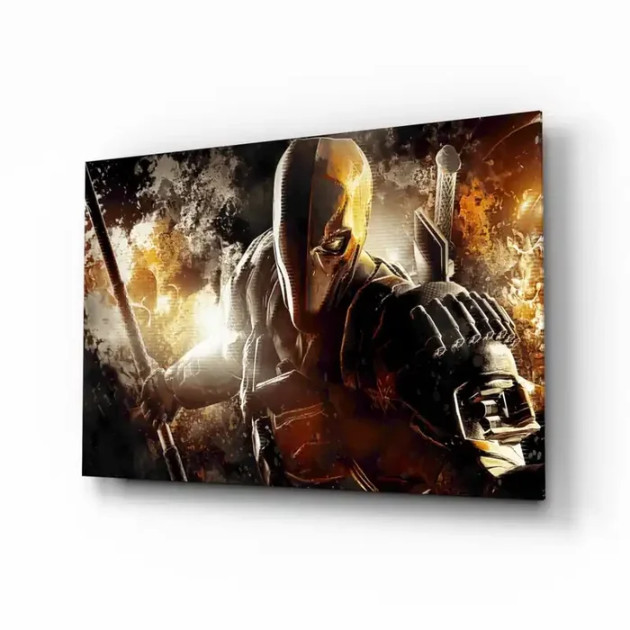 Slade Wilson Glass Wall Art – 28.5 » x 18 «